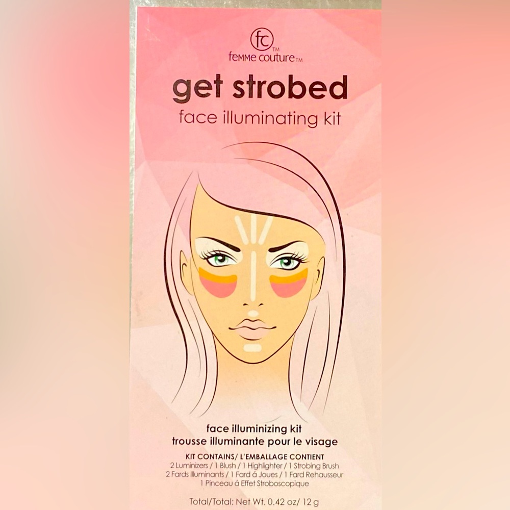 Get Strobed Face Illuminating Kit NEW
